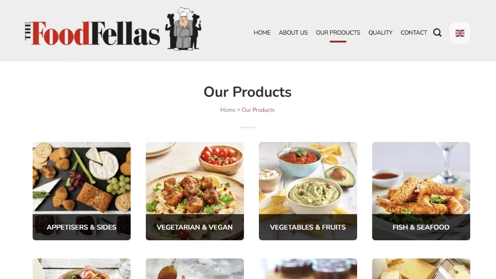 The FoodFellas product range